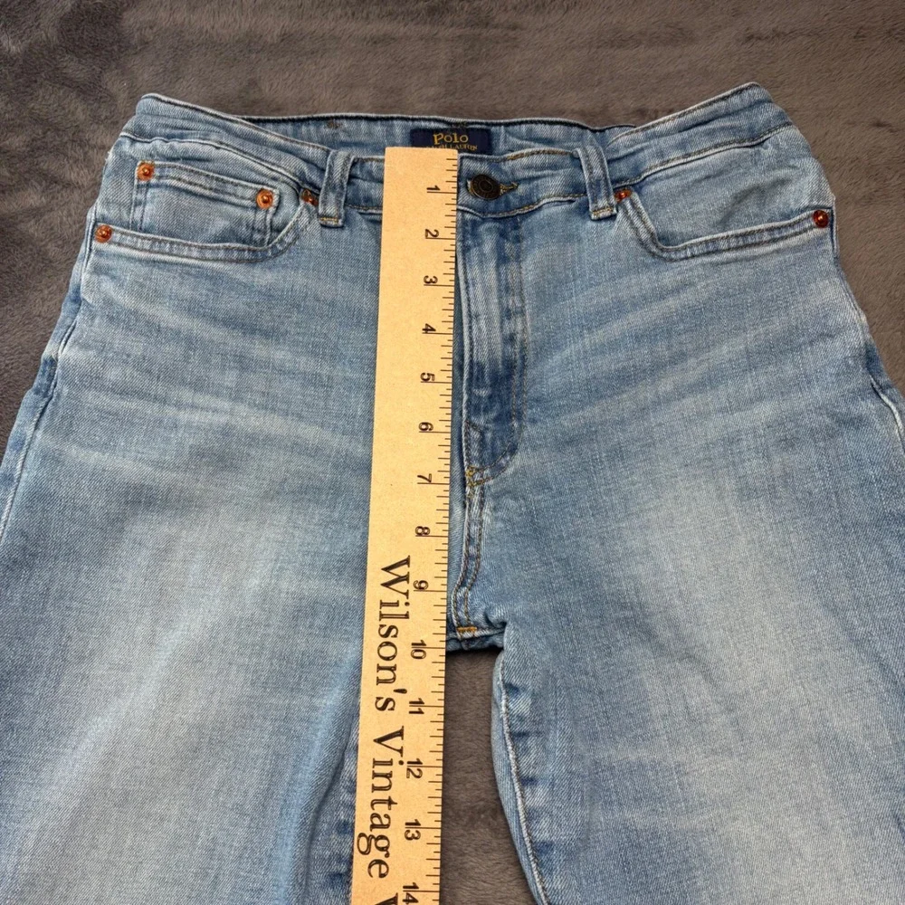 Polo Ralph Lauren Jeans Mens 30 Light Blue‎ Slim Fit Stretch Denim Pants